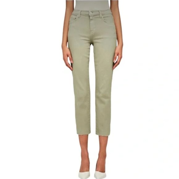 L’AGENCE | Sada Ankle Slim High Rise Jeans in Limestone NWOT - Picture 2 of 10
